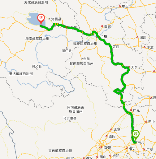 南充至青海湖自驾游四天够不够