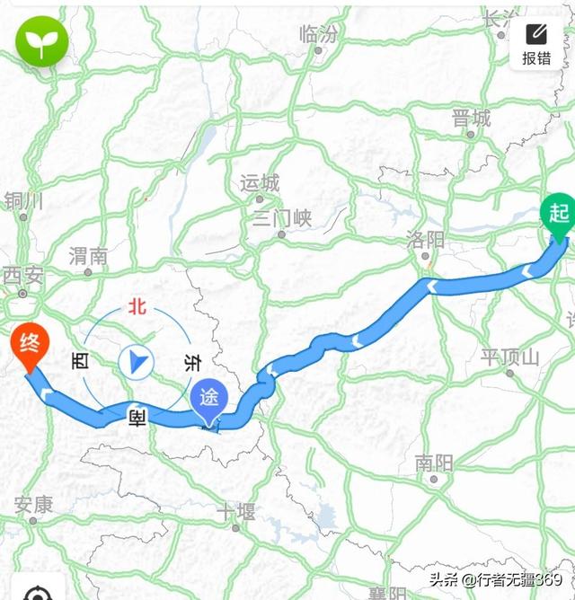 从郑州出发自驾秦岭赏红叶走省道环线，不限时间，该怎么走？