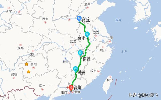 春节准备自驾从深圳市到商丘市沿途值得停留游玩的地方有哪些推荐？