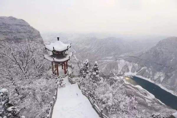冬天的季节去河南的云台山，好玩吗