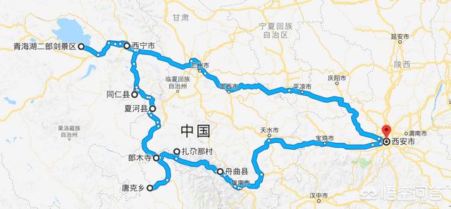国庆期间从西安出发，自驾游去青海和甘南，怎么规划路线比较好？